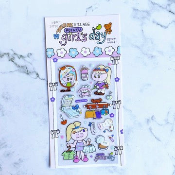 Thepuri Village Girl's Day sticker B458