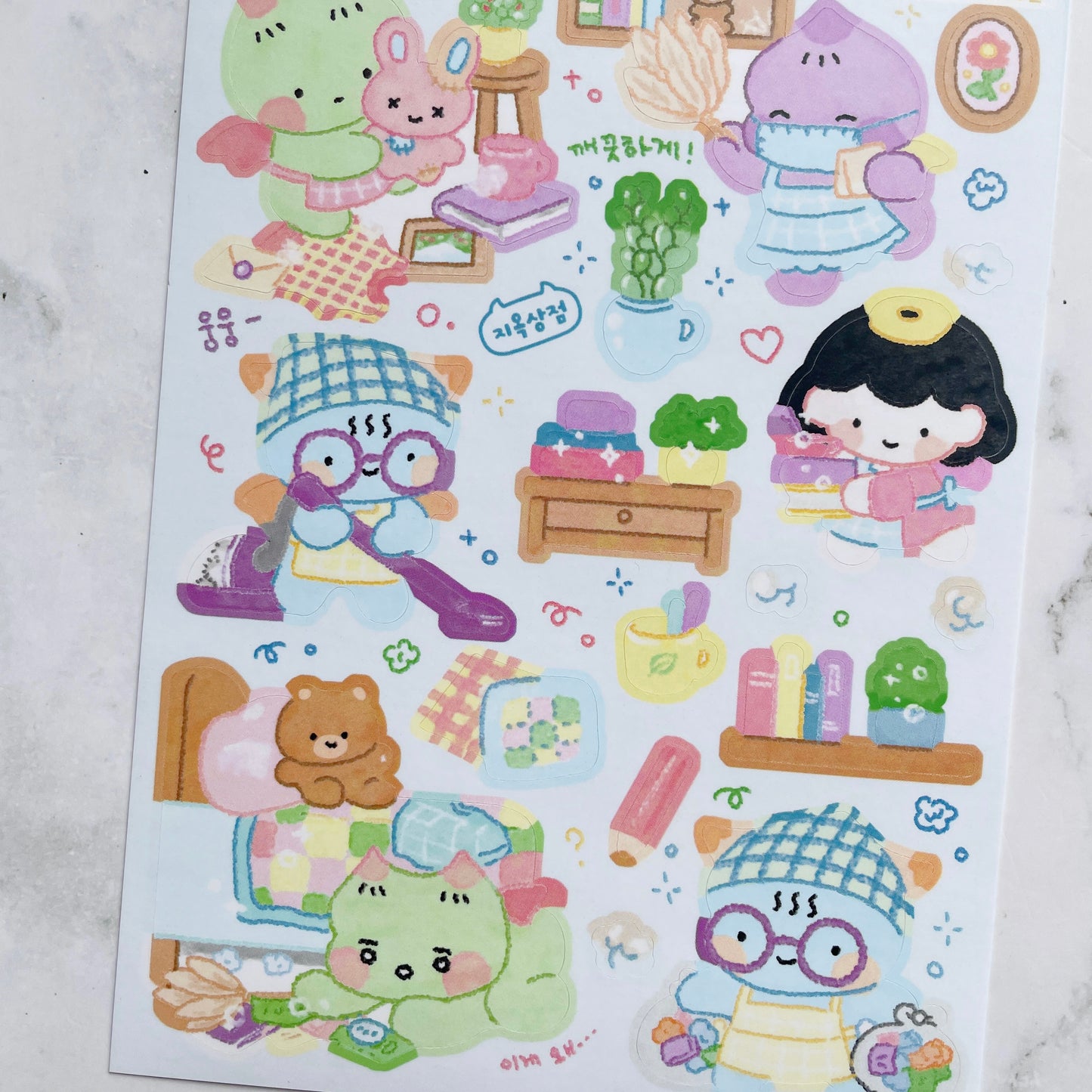 Jiok Housework sticker B515