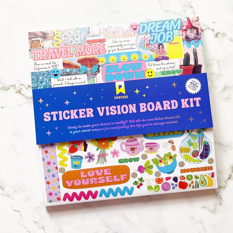 Pipsticks Live The Dream Vision Board Kit L35