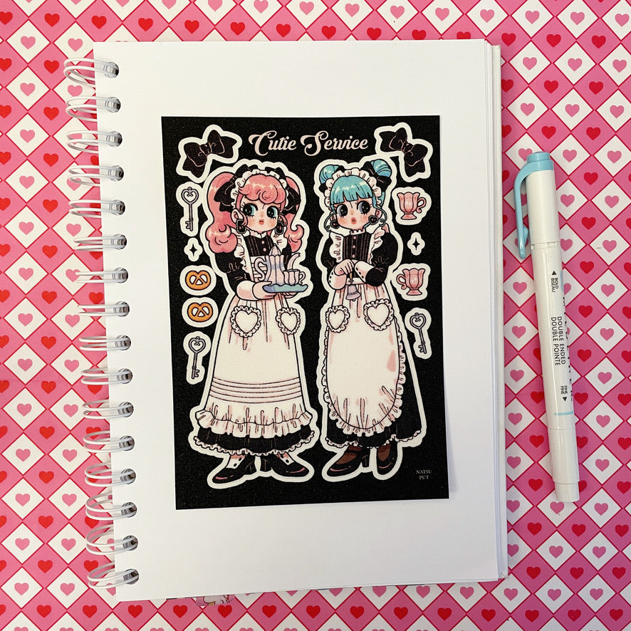 Natsuput Cutie Service sticker b666