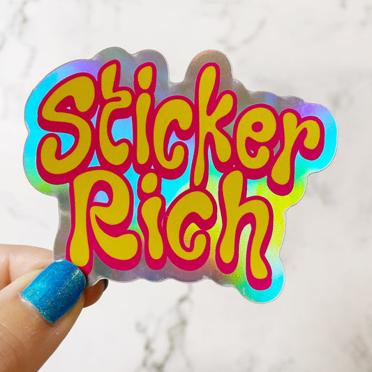 Sticker Rich sticker b546