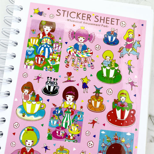 Naoshi Amusement Park Sticker sheet B568