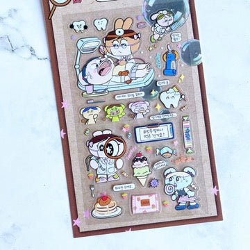 Thepuri Village Dentist sticker B463