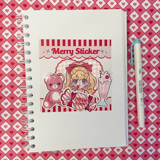 Natsuput Cherry sticker pack b662