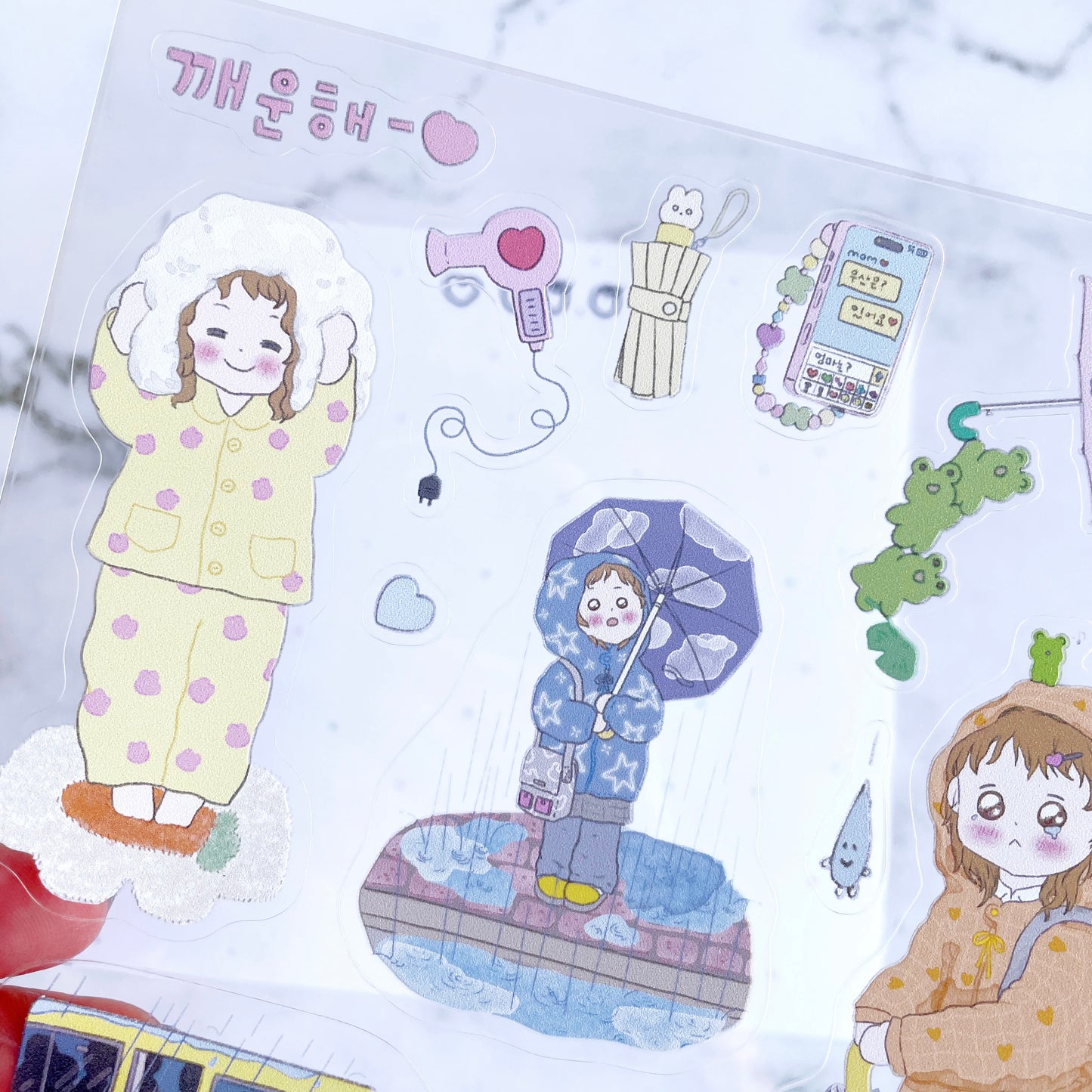 Co.o Rainy Day sticker B496