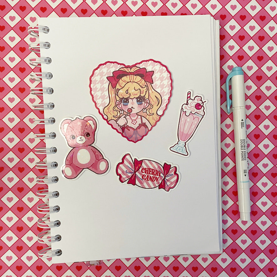 Natsuput Cherry sticker pack b662
