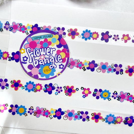 Thepuri Village Flower tape w183