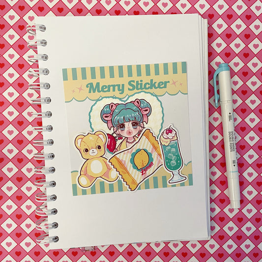 Natsuput Lemon sticker pack b660
