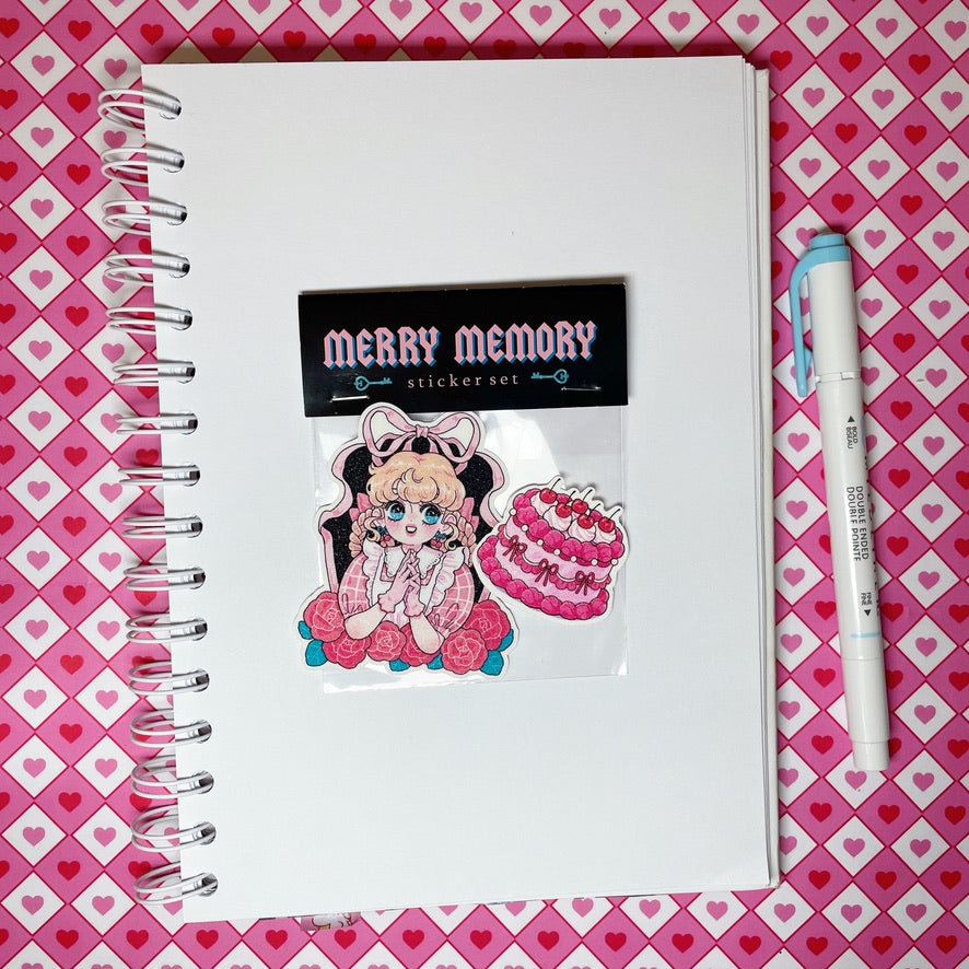 Natsuput Merry Memory sticker pack b659