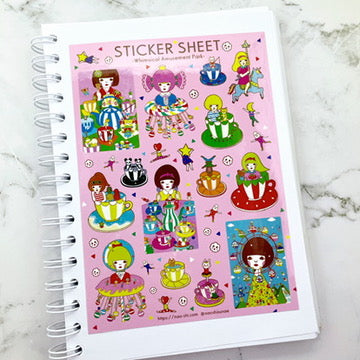 Naoshi Amusement Park Sticker sheet B568