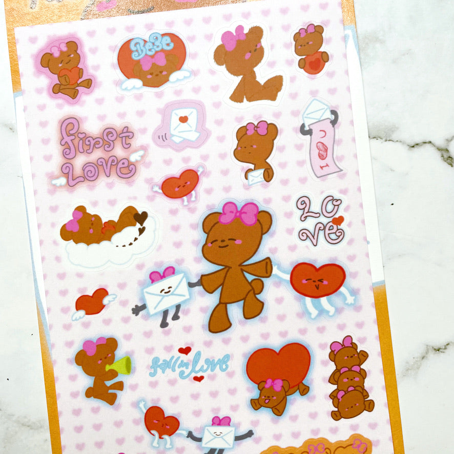 Thepuri Village Fall in Love sticker b186