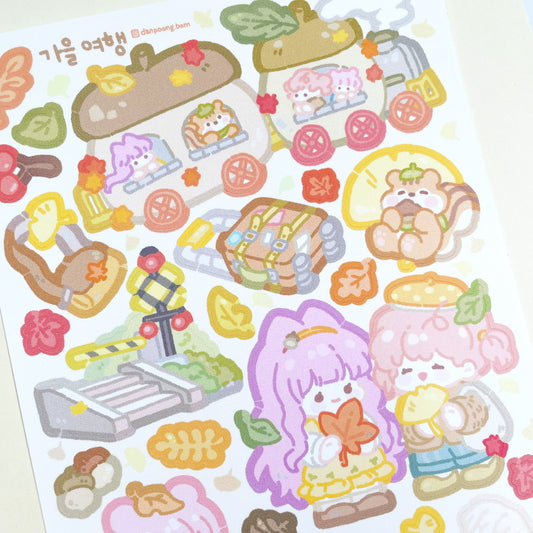Danpoong.bom Autumn sticker b710