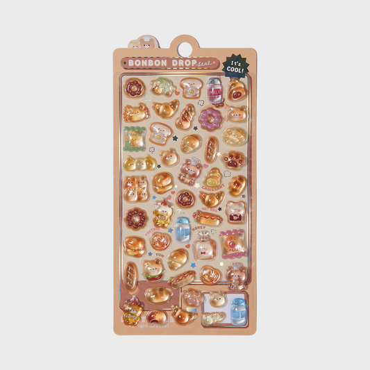 Bon Bon Drop stickers Cute Bakery B611