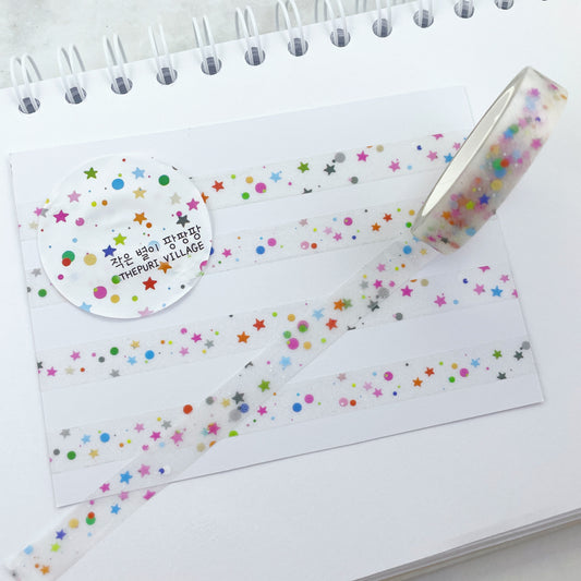 Thepuri Village Birthday cake sparkle tape w195