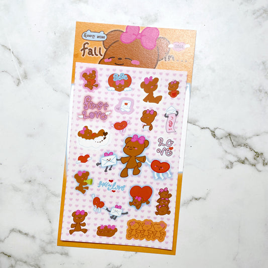 Thepuri Village Fall in Love sticker b186