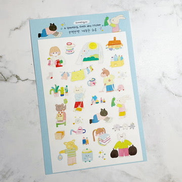 Tometoyou Fresh Day sticker B457