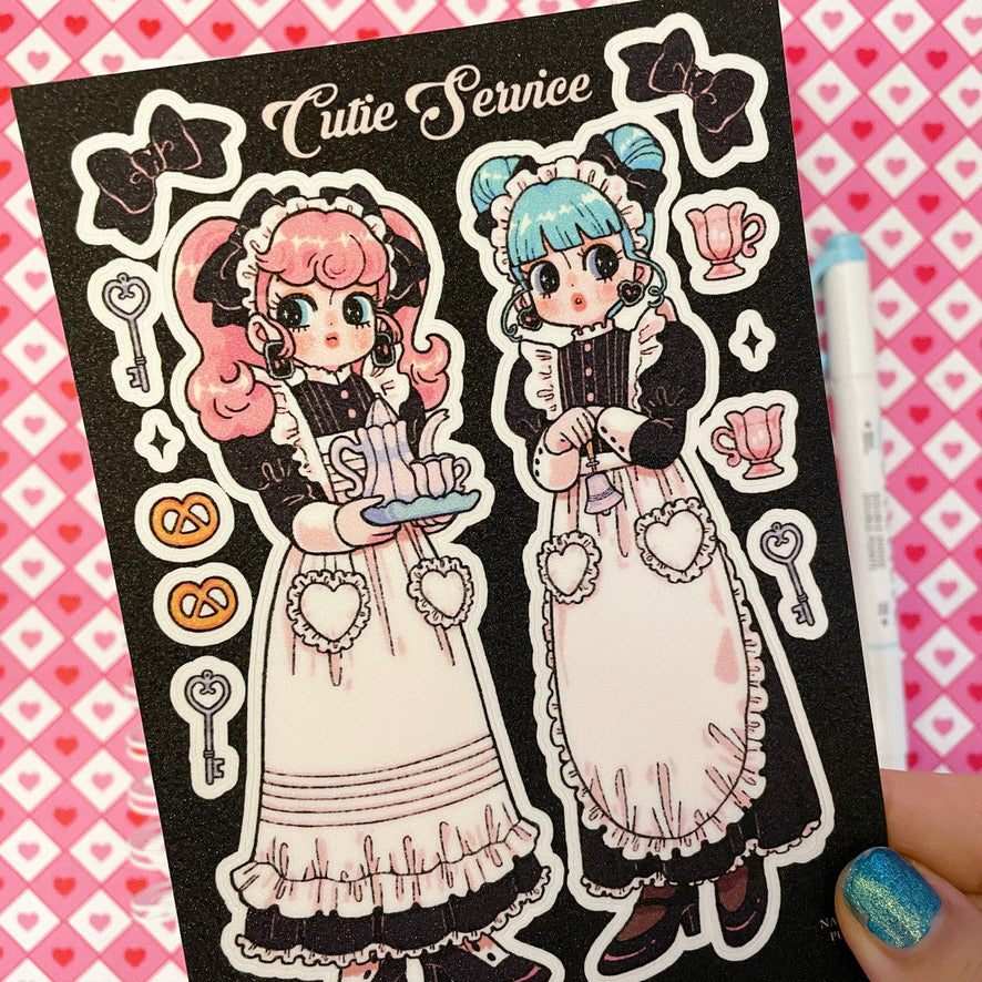 Natsuput Cutie Service sticker b666