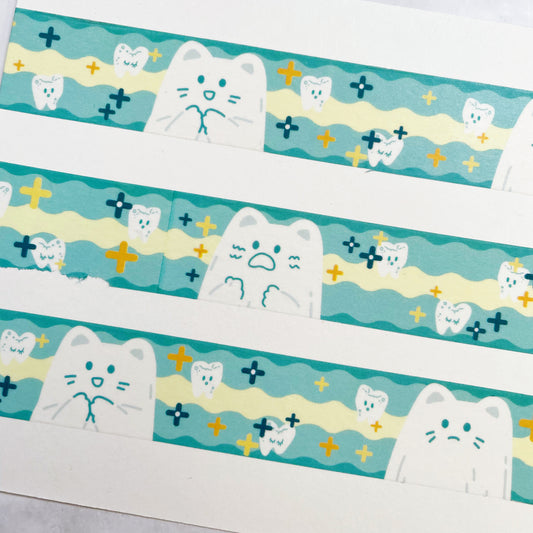 Sulgi Sulgi Ghost Cat washi tape W48