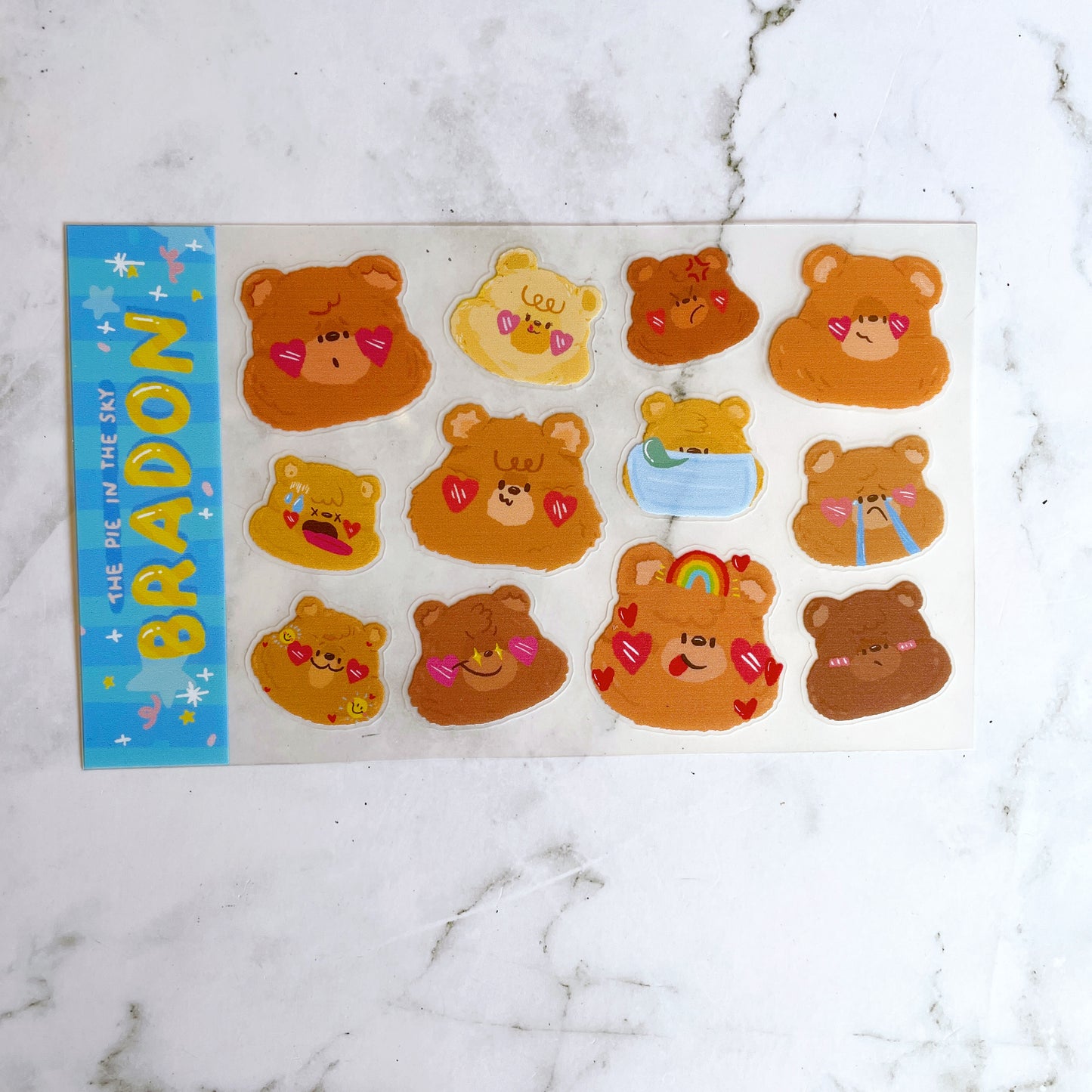 The Pie in the Sky Bradon sticker b542