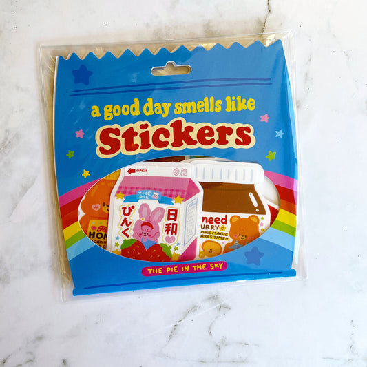 The Pie in the Sky Snack sticker pack b743