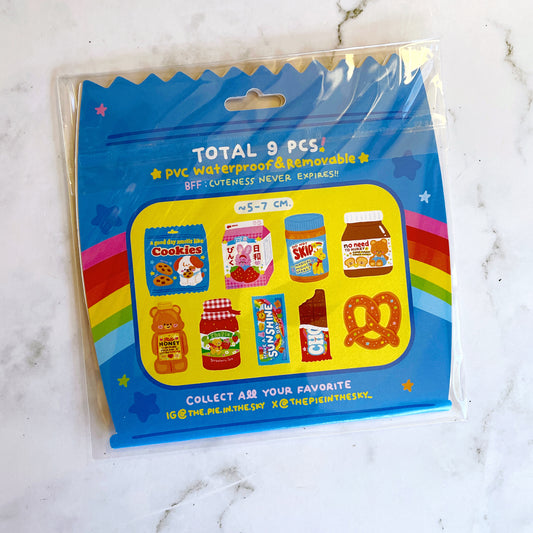 The Pie in the Sky Snack sticker pack b743