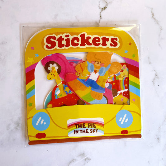 The Pie in the Sky travel sticker pack b744