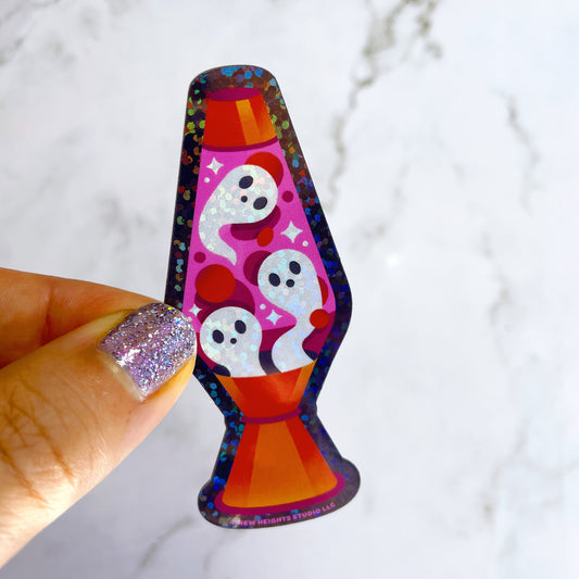New Heights Lava Lamp sparkle sticker