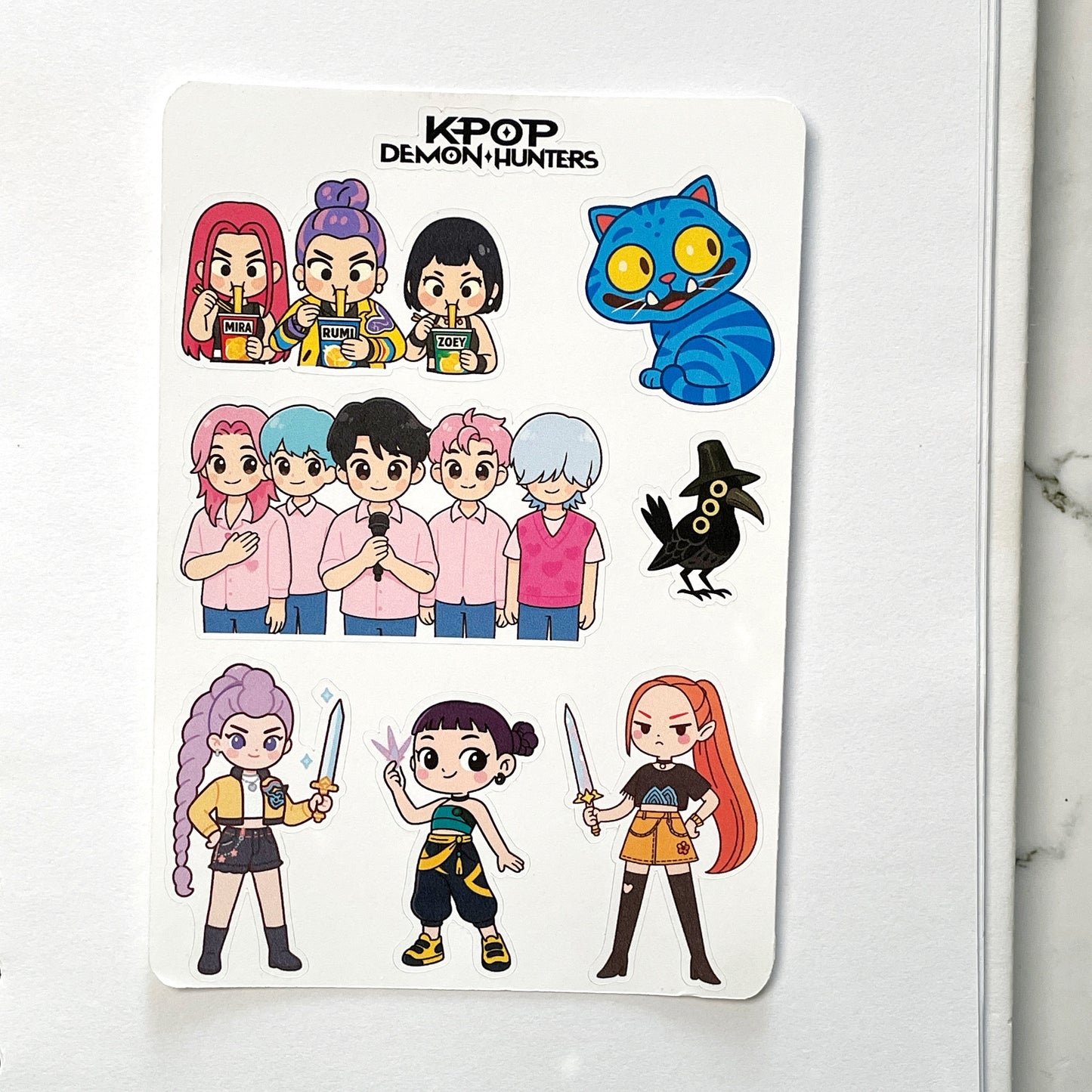 Pineberry Paper Demon Hunters sticker H41