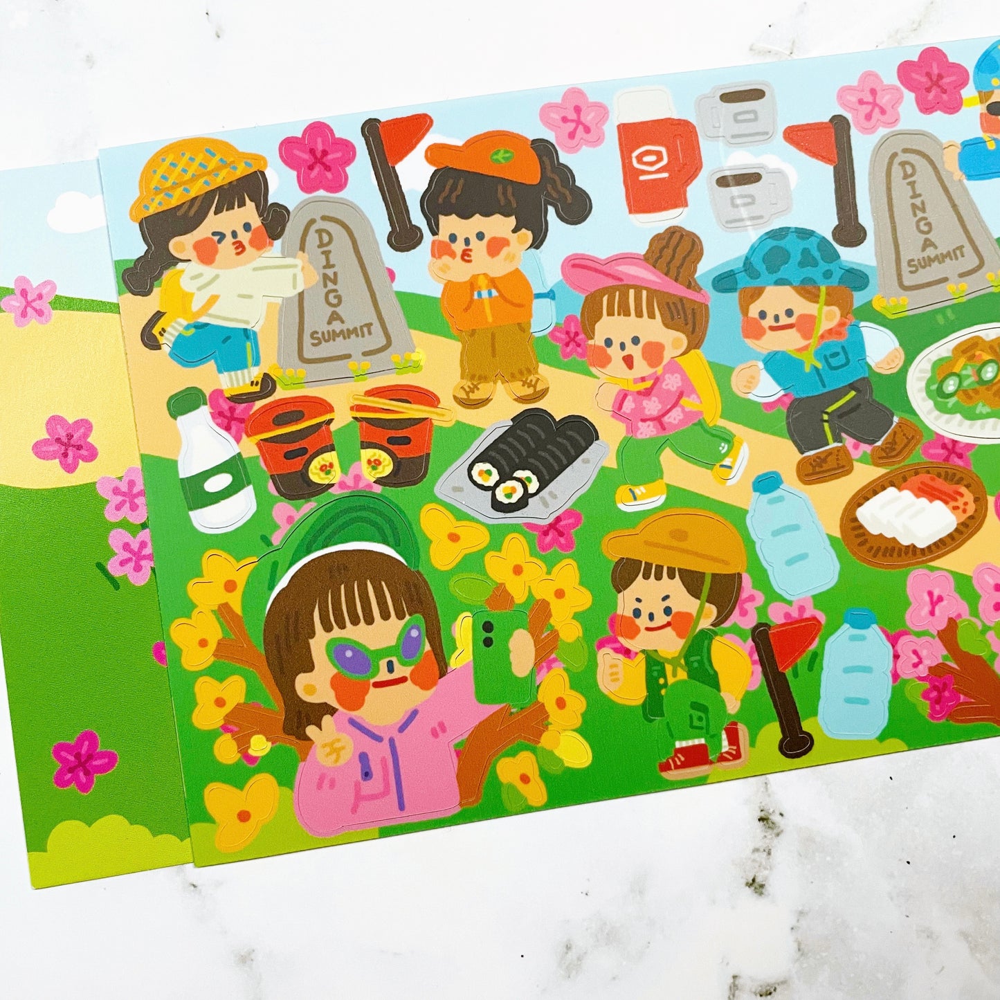 Dingamart Azalea Mountain sticker A172