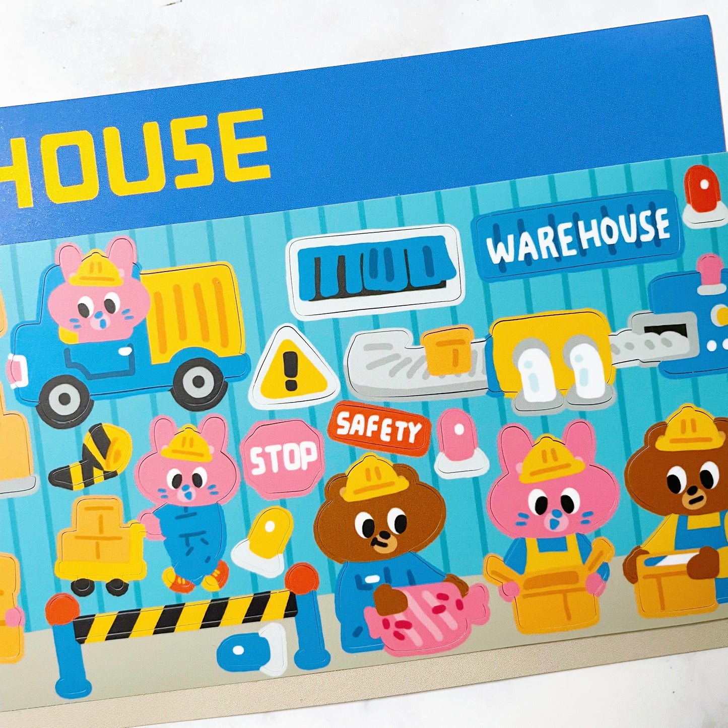 Dingamart Warehouse Sticker A177