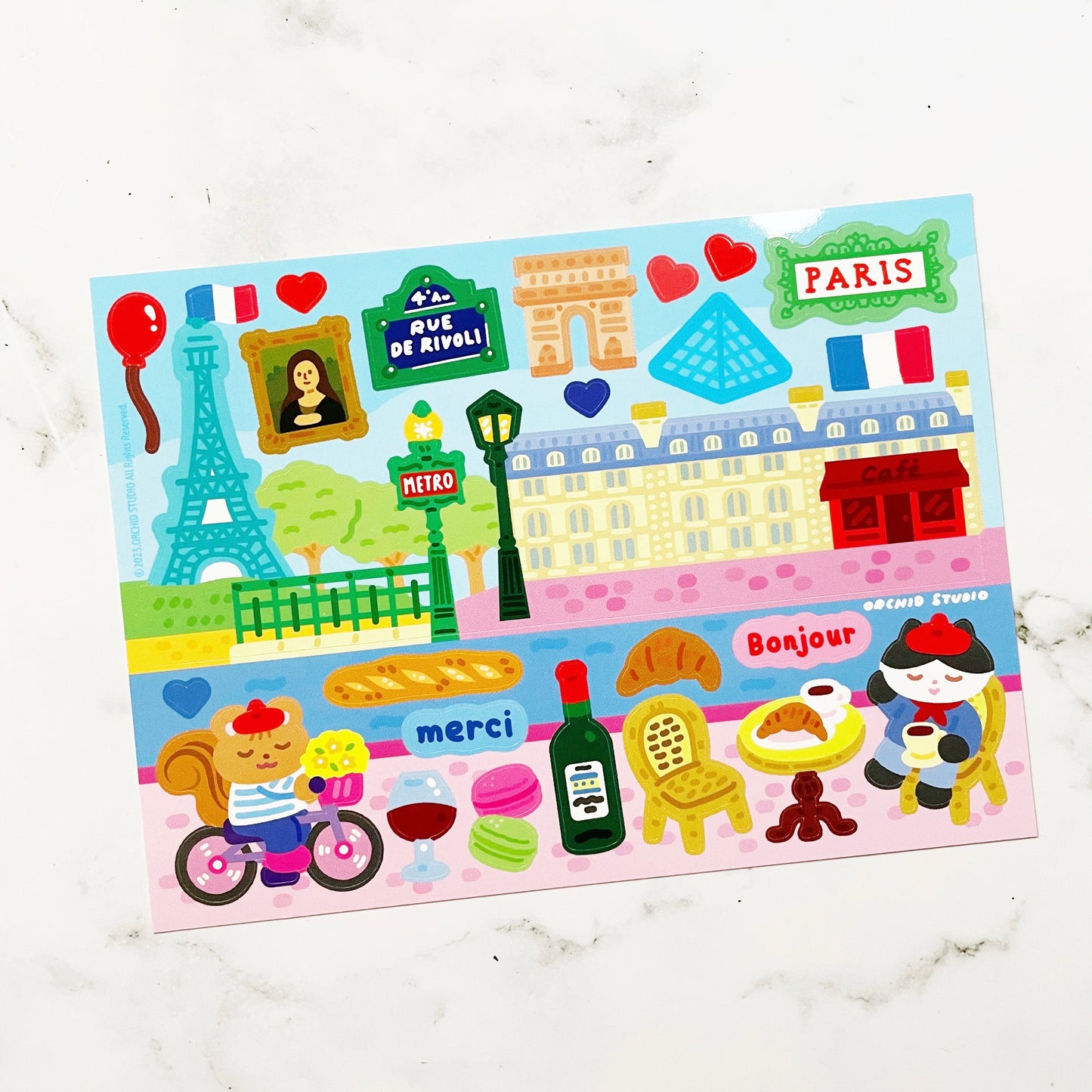 Orchid Studio Paris sticker A213