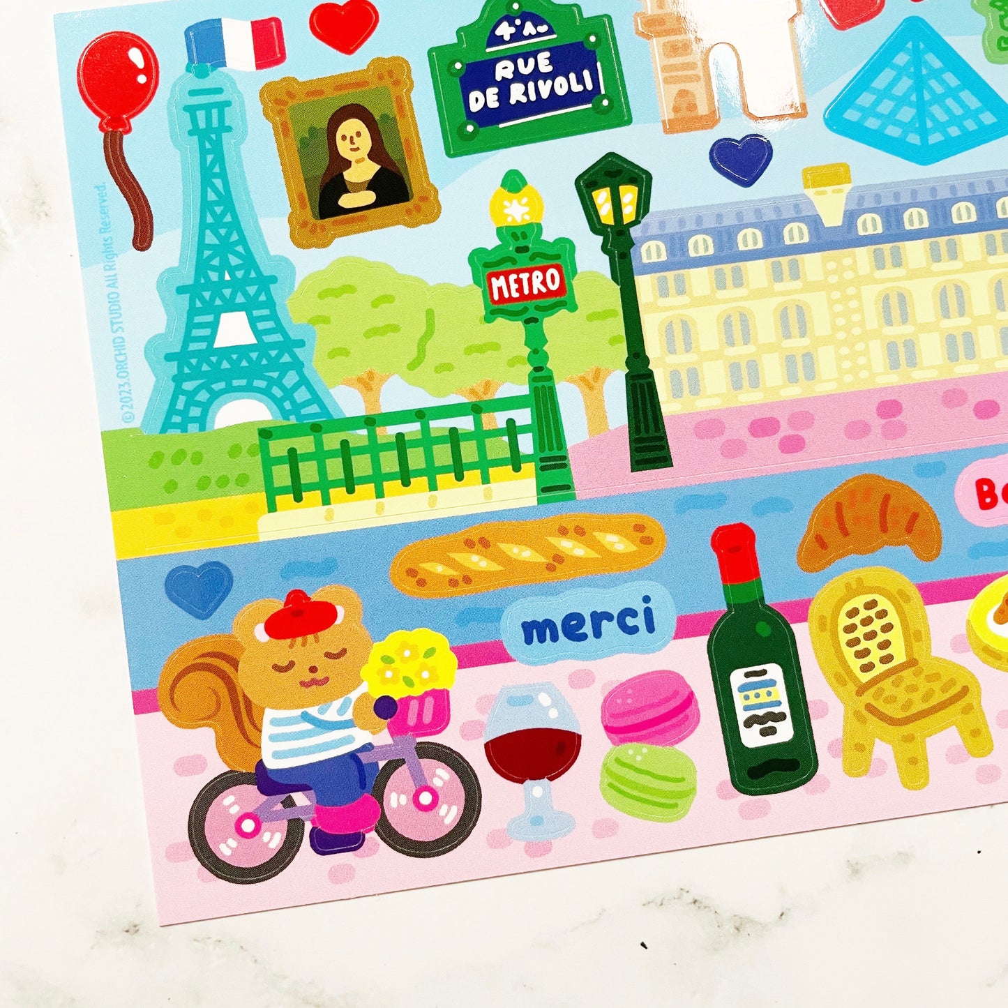 Orchid Studio Paris sticker A213