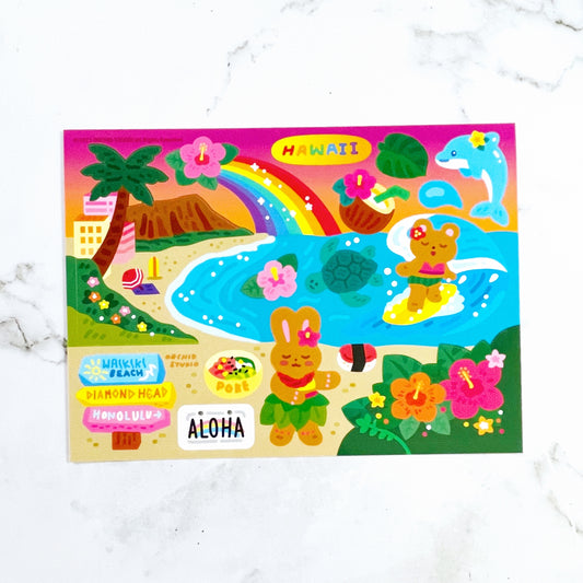 Orchid Studio Hawaii sticker A272
