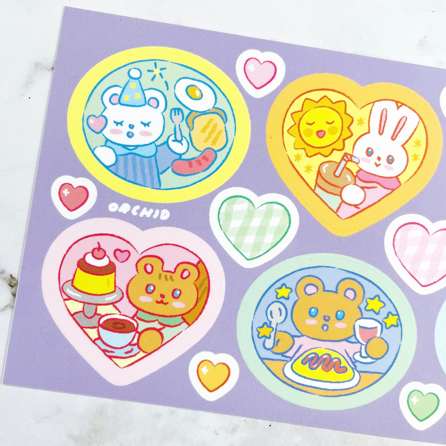 Orchid Studio Snack Lovers sticker A273