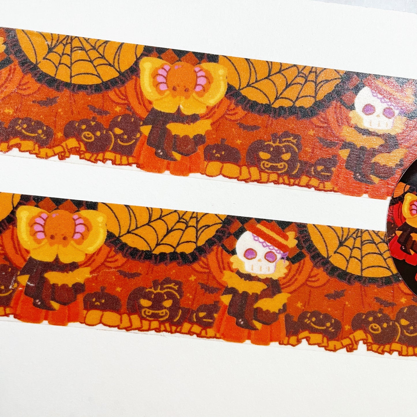 Hamzzi Halloween Orange washi tape W46