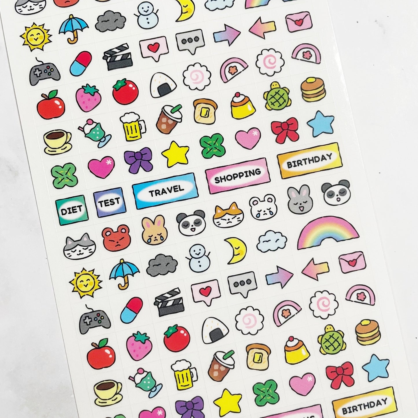 Orchid Studio Mini Planner stickers A424