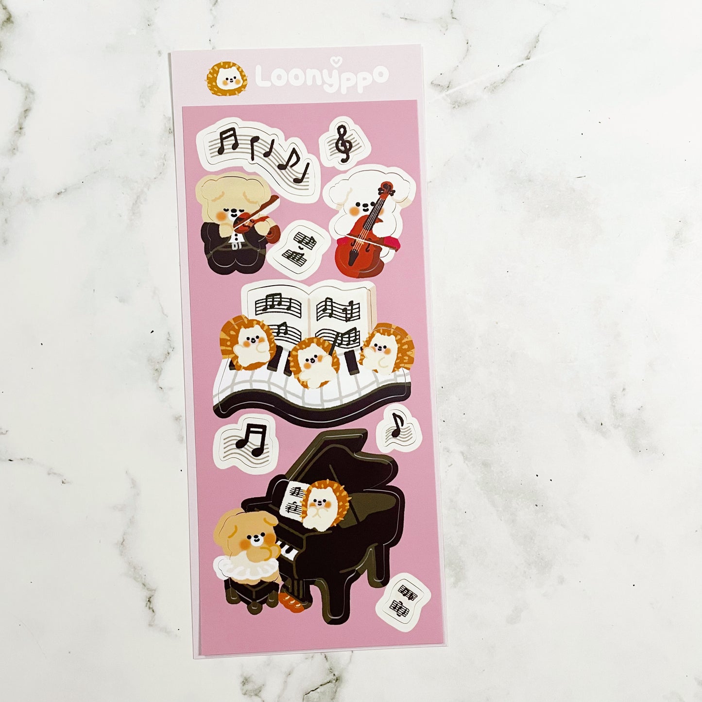 Loonyppo Music Friends sticker A445