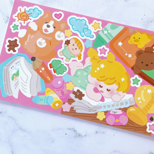 Jjo Ramzi dream diary sticker A580