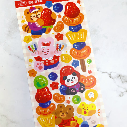 Cooking Cookie Tanghulu sticker A606 panda