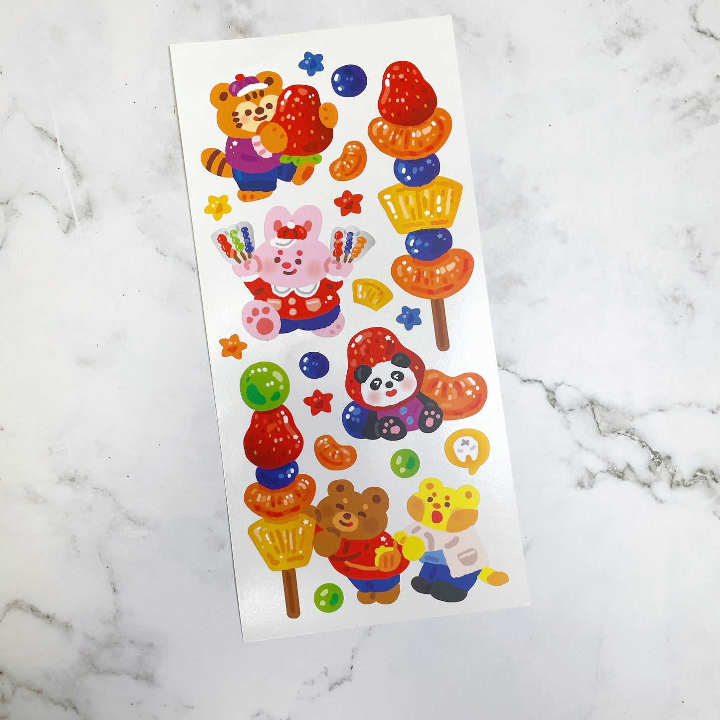 Cooking Cookie Tanghulu sticker A606 panda