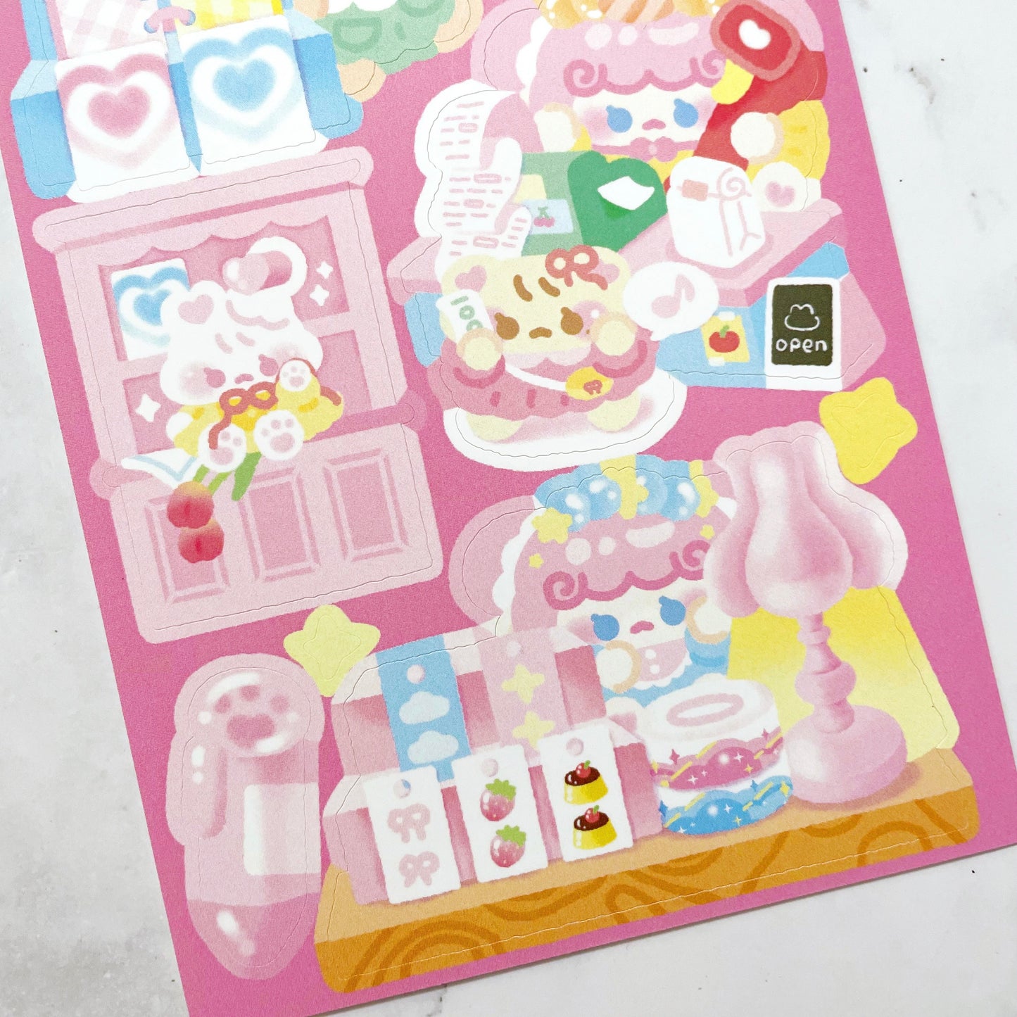 Mongzzyu Dakku Shop sticker A778