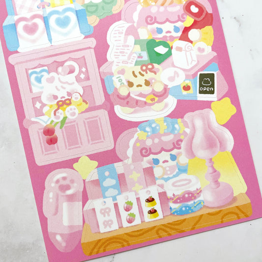 Mongzzyu Dakku Shop sticker A778