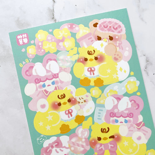 Mongzzyu Baby sticker A769