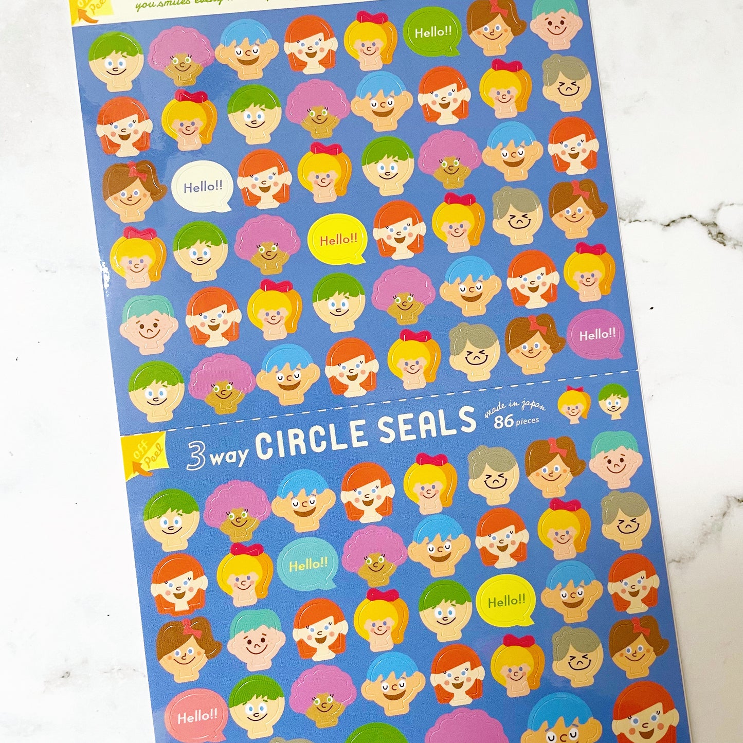 Ryu-Ryu People stickers A830