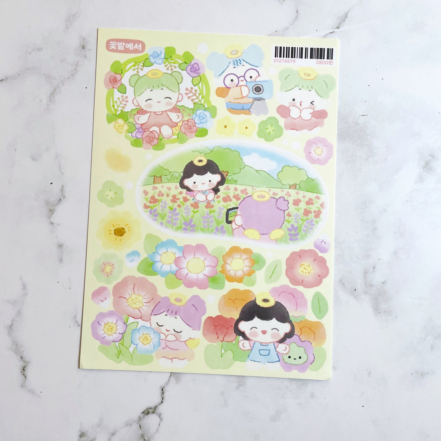 Jiok Flowers sticker A845
