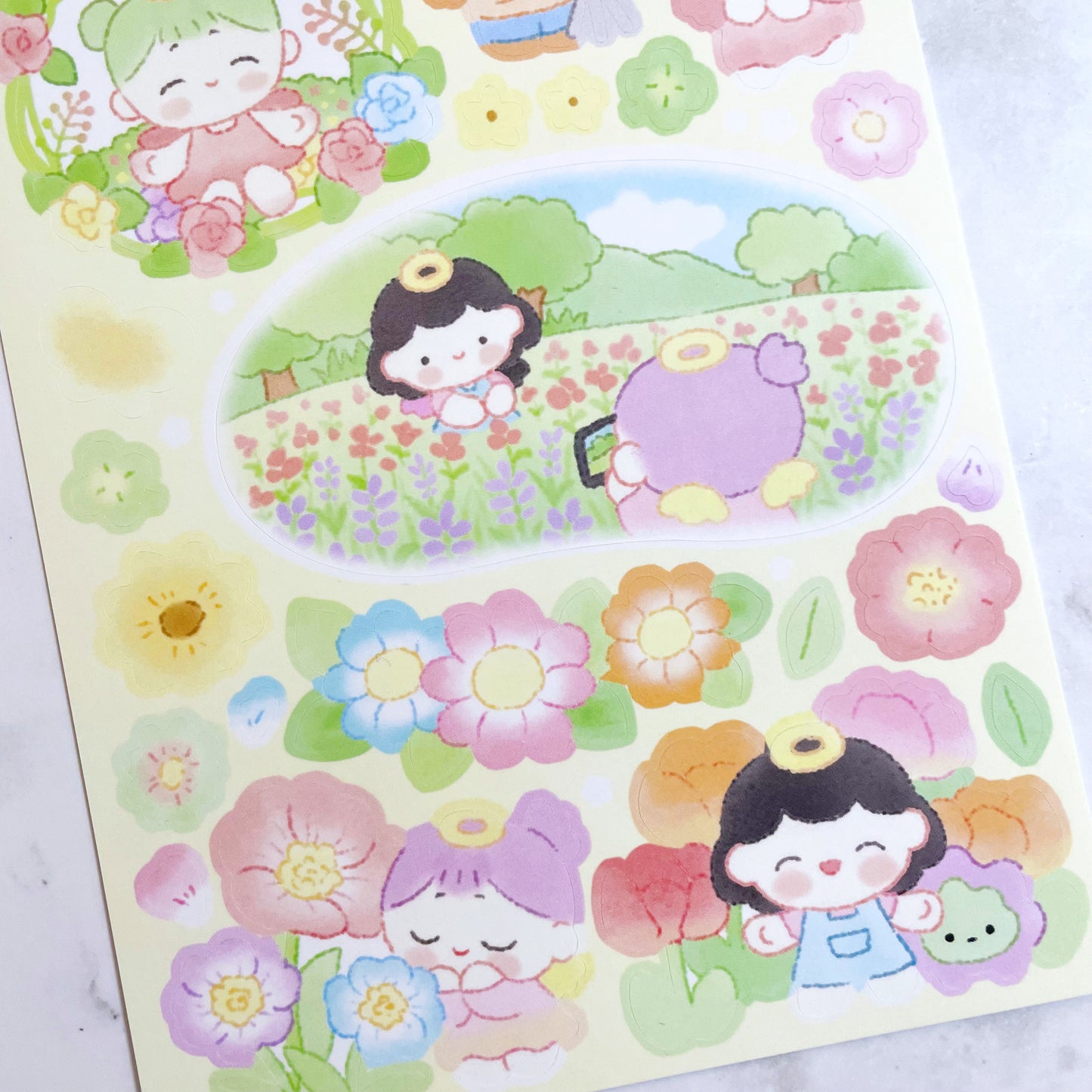 Jiok Flowers sticker A845