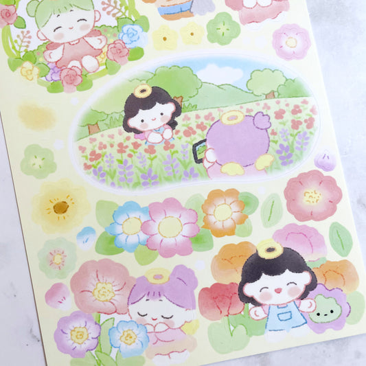 Jiok Flowers sticker A845