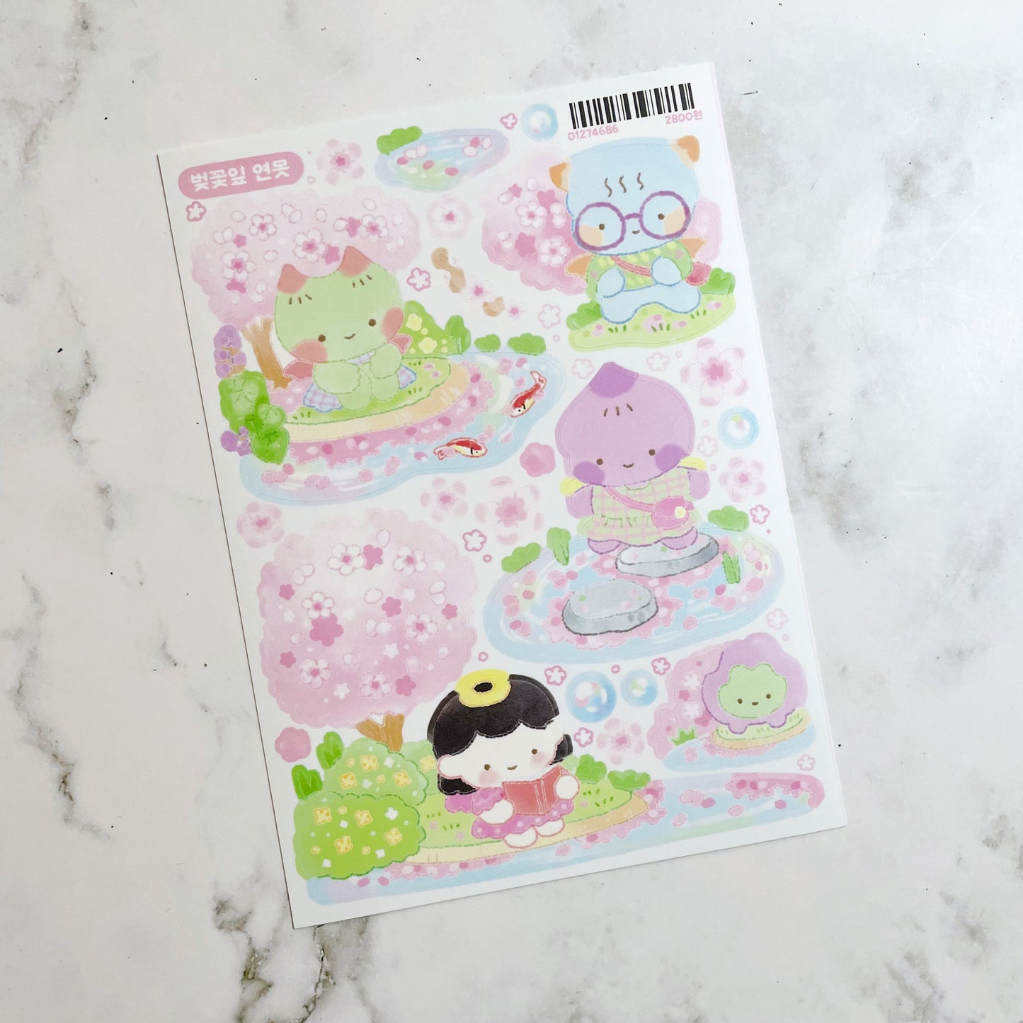 Jiok Cherry Blossoms sticker A840