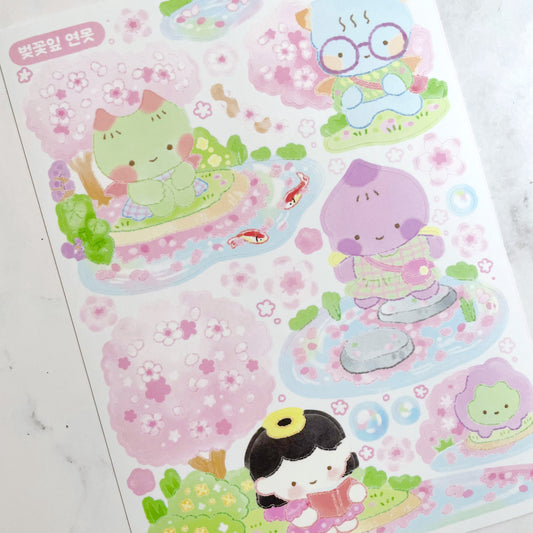 Jiok Cherry Blossoms sticker A840