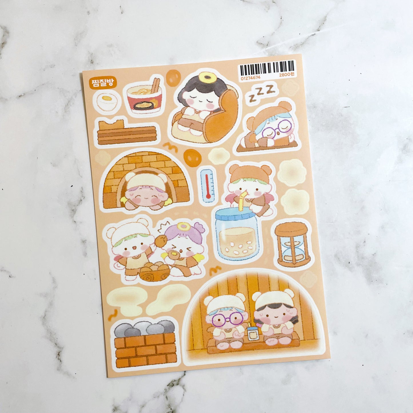 Jiok Sauna sticker A843